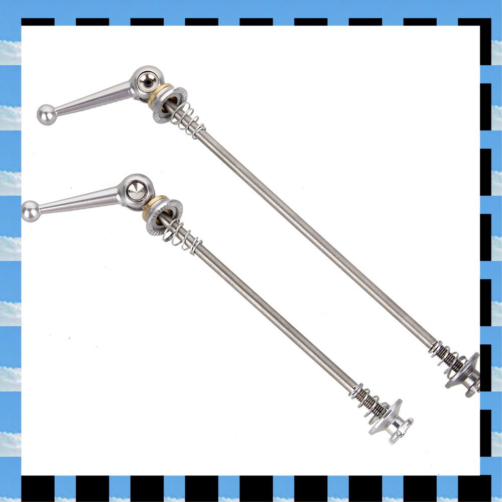 Quick Release Skewer - ABME Fahrradspieße, 1 Paar ultraleichte Titan-Schnellspanner