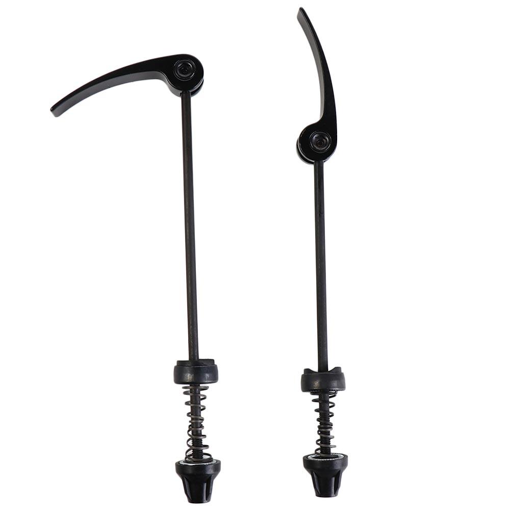 Quick Release Skewer - Metall-Schnellspanner 13,5 cm Schwarz Fahrrad Vorder-