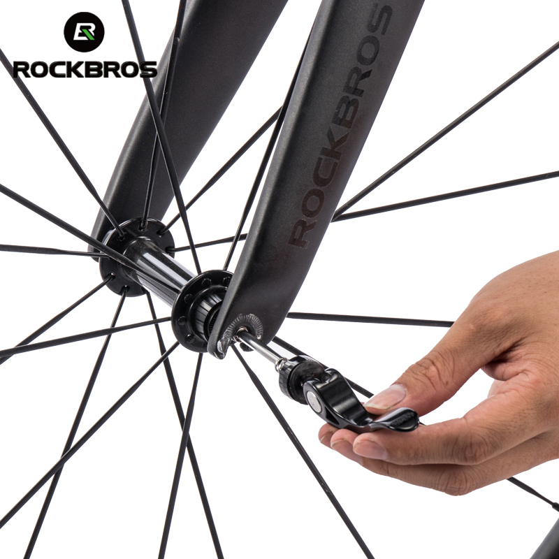 Quick Release Skewer - ROCKBROS Fahrrad Schnellspanner Fahrrad Radnabe Spieße