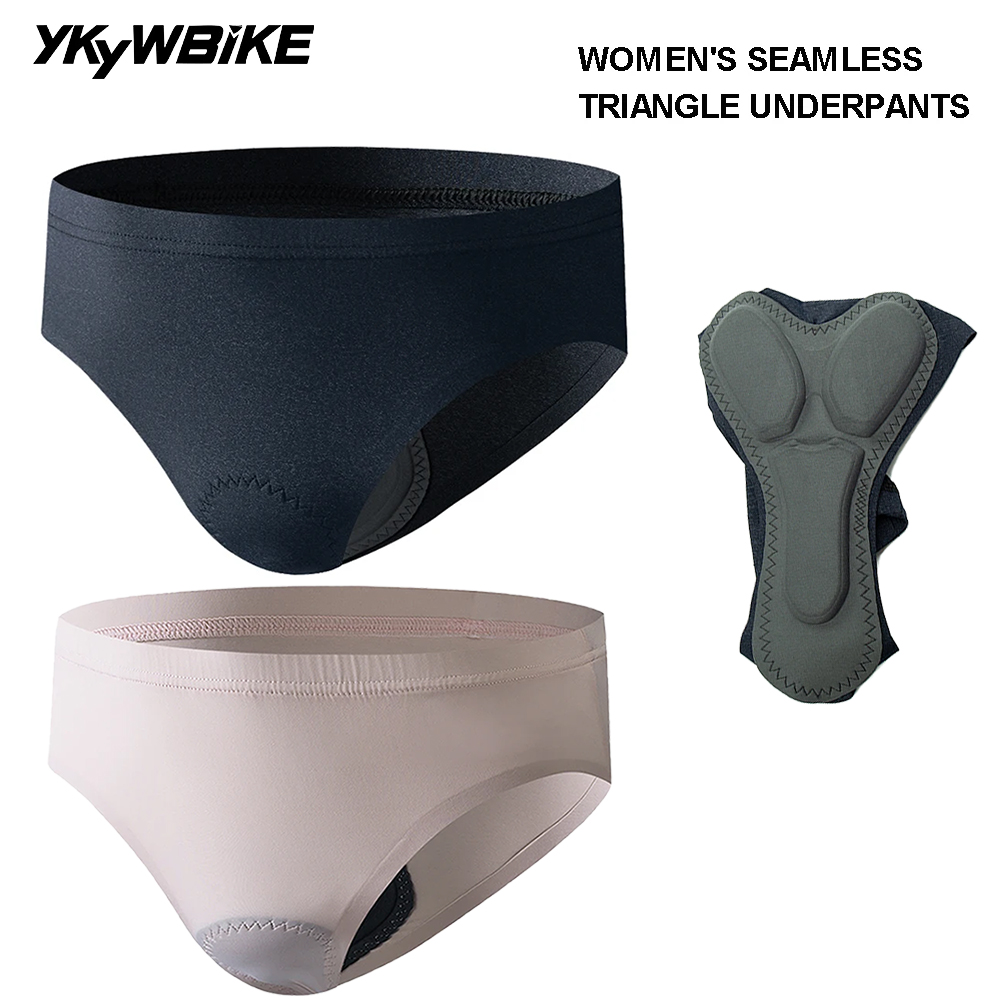 Cycling Gear Women - Ykywbike 50% Rabatt auf gepolsterte Damen-Fahrradunterwäsche,