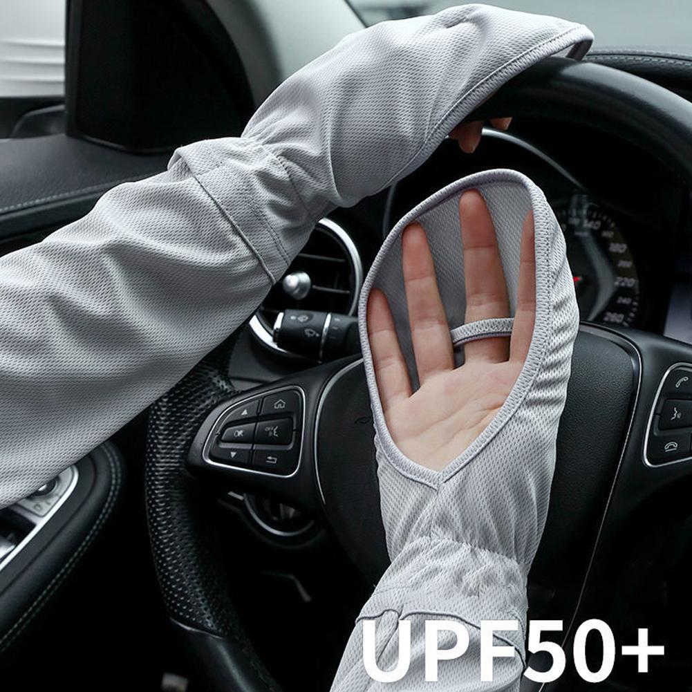 Cycling Gloves - Einfarbig Große Eis Seide Handschuhe Frauen