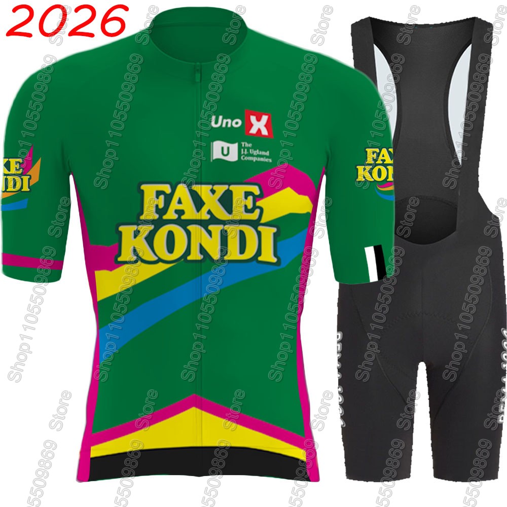 Cycling Gear Leaderboard - UNO X 2026 Pro Team Radsport-Trikot-Set