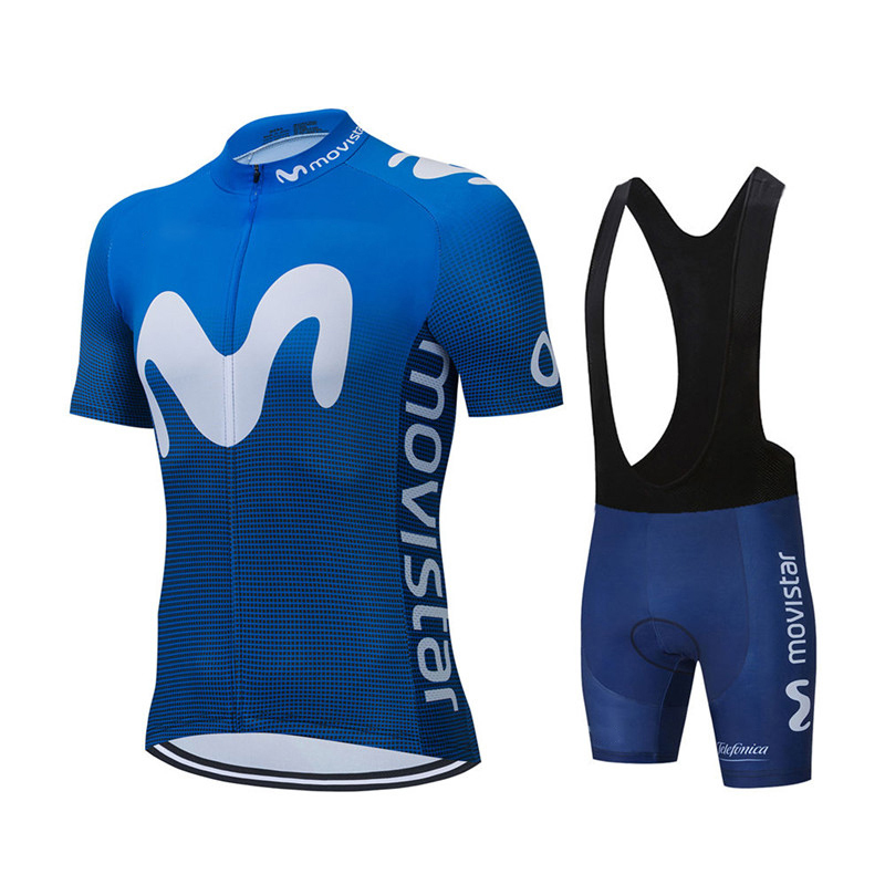 Cycling Gear Jersey - Neue Sommer Movistar Team Radfahren Jersey