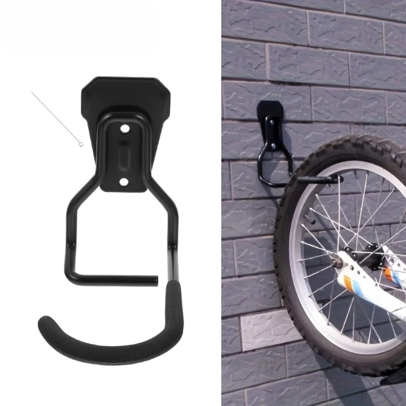 Cycling Gear Wall Hanger - Fahrrad-Wandhalterung aus Eisen - Aufbewahrungsaufhänger-Set für
