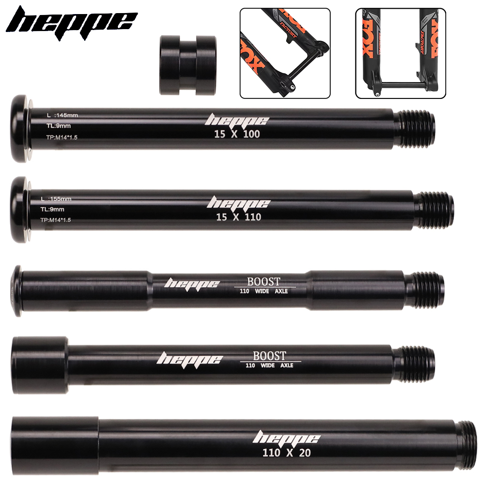 Quick Release Skewer - HEPPE Fahrrad 15x100/110 20x110 Steckachse MTB