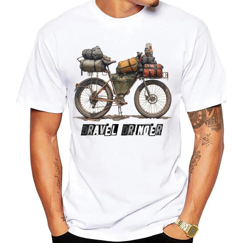 Cycling Gear Gravel - Gravel Bikepacking Radfahren T Shirt Sommer