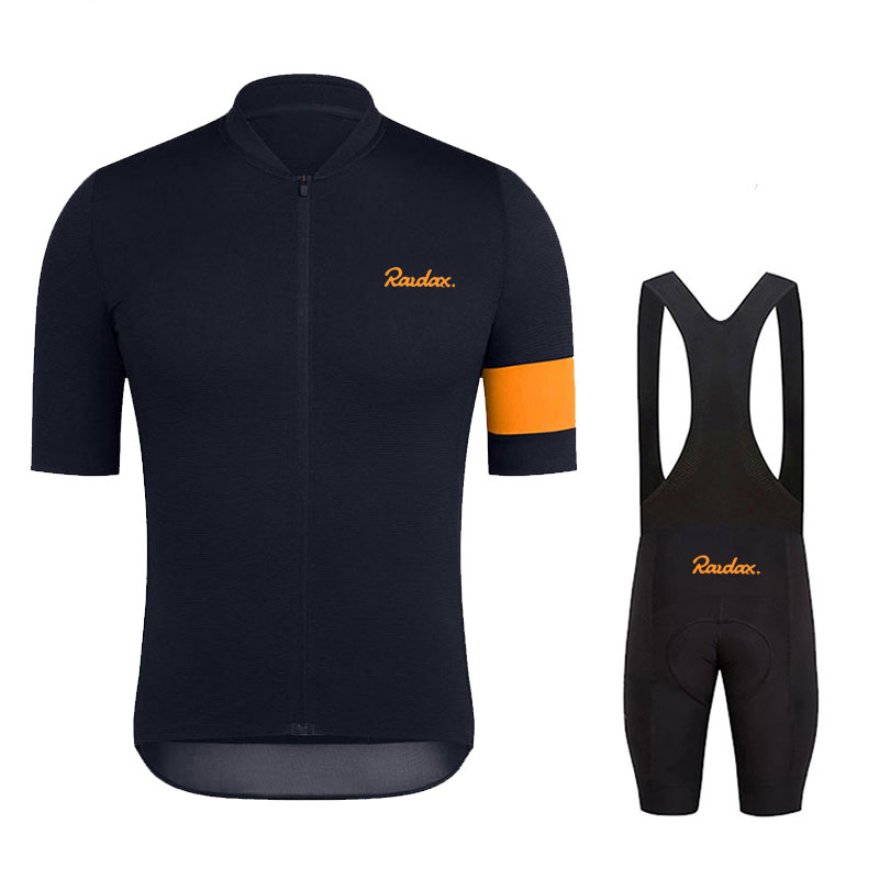 Cycling Gear Jersey - Raudax Männer Kurzarm radfahren Jersey Sets
