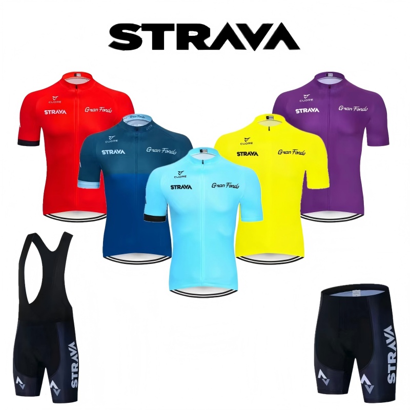 Cycling Gear Leaderboard - STRAVA Radfahren Sets Radfahren Kleidung Für