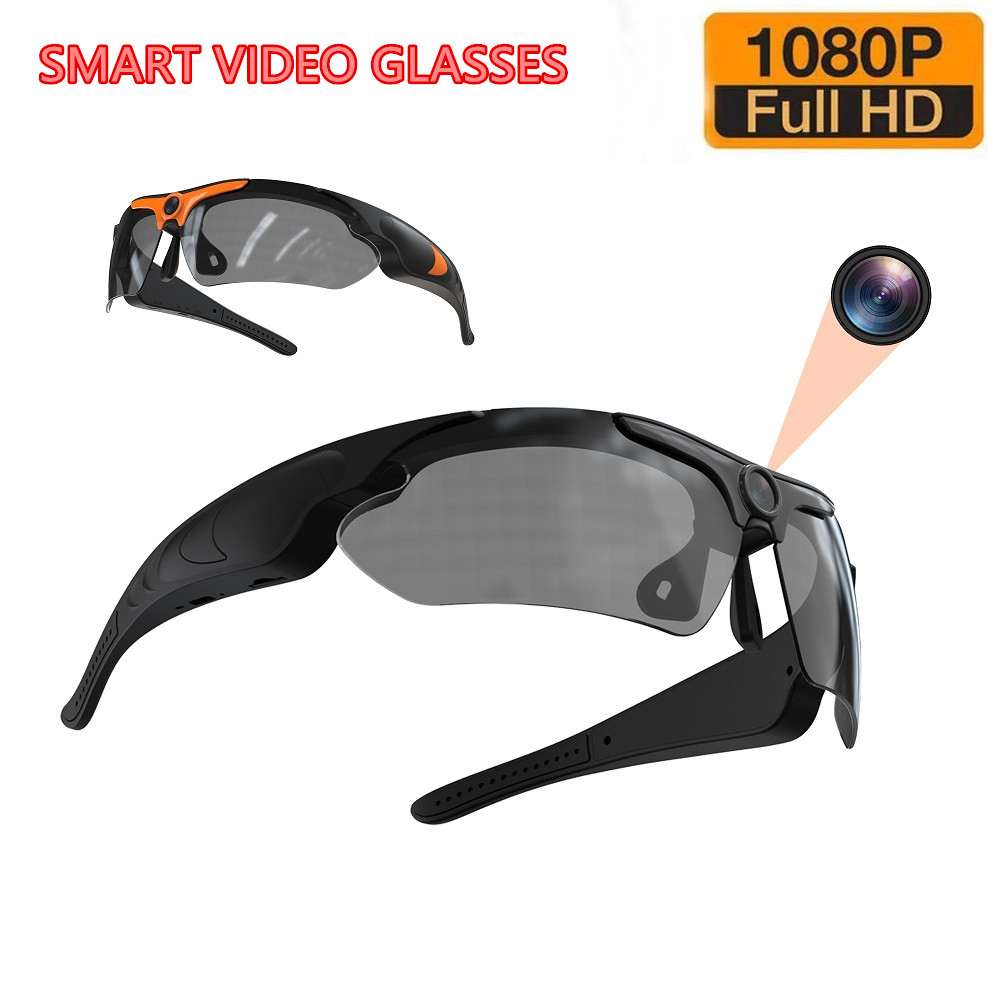 Cycling Glasses - Tragbare HD 1080p Kamera Outdoor-Fahrrad brille