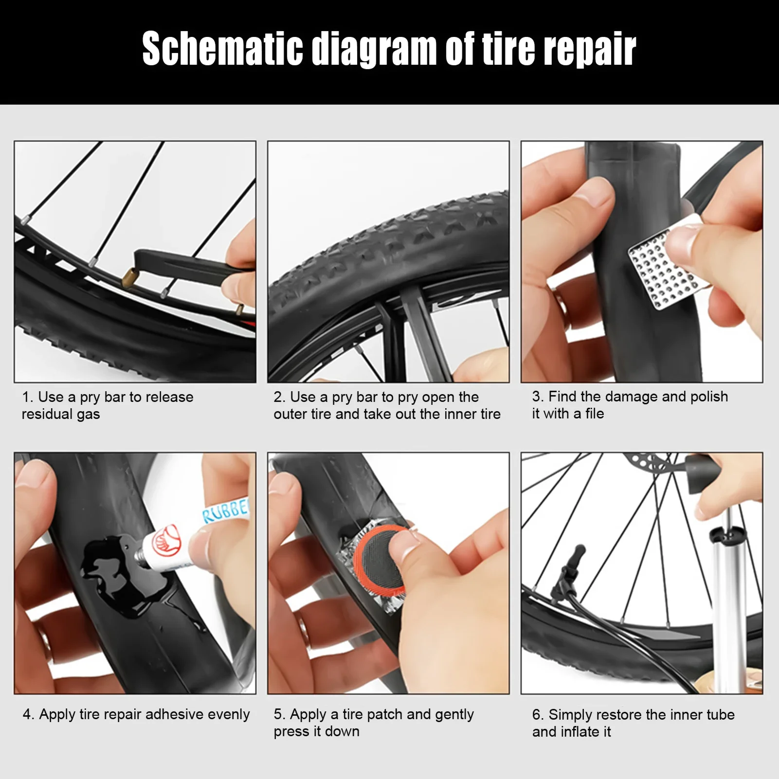 2026-Fahrradreifen-Reparaturse – Bike Tube Repair Kit Bewertung und Preis