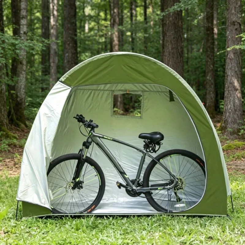Tragbares Outdoor-Fahrradzelt, – Cycling Gear Needed Bewertung und Preis