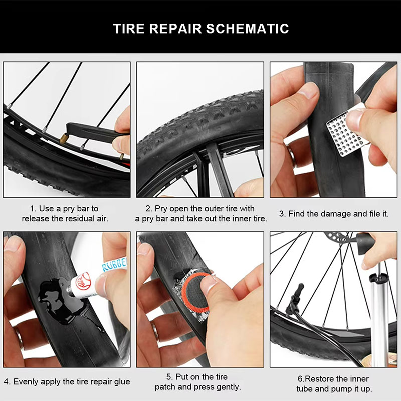 39-teiliges Reparaturset für F – Bike Tube Repair Kit Bewertung und Preis