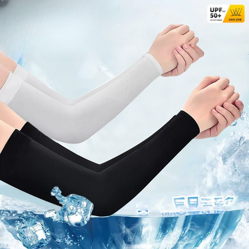 2 Stück Eisseiden-Armstulpen,  – Cycling Gear Women Bewertung und Preis
