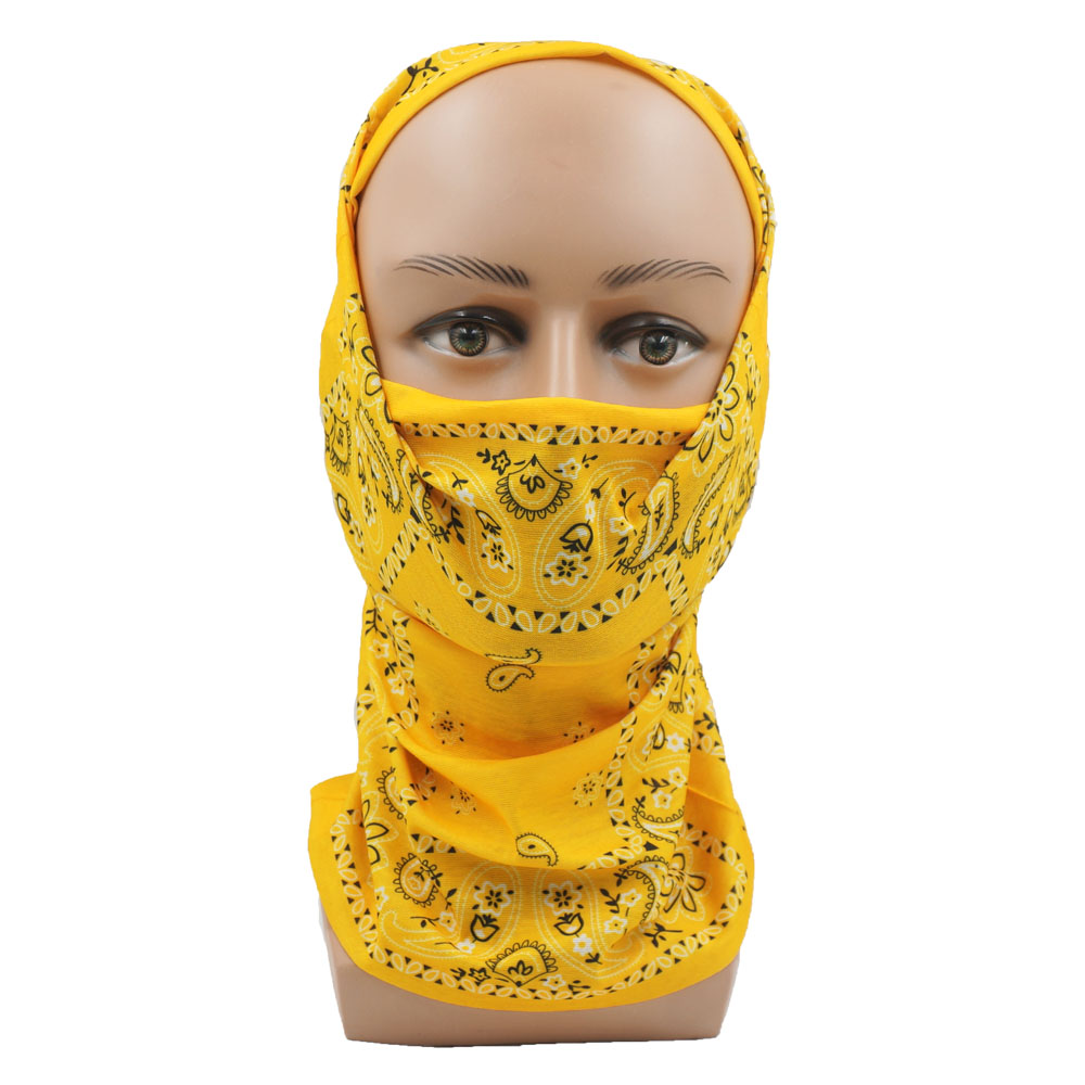 Gelbes Schlauch-Outdoor-Bandan – Yellow Cycling Gear Bewertung und Preis