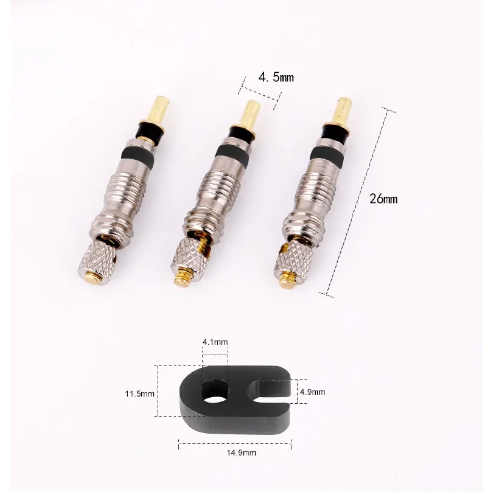 6/18 Stück Fahrradventilkern F – Bike Tube Repair Kit Bewertung und Preis