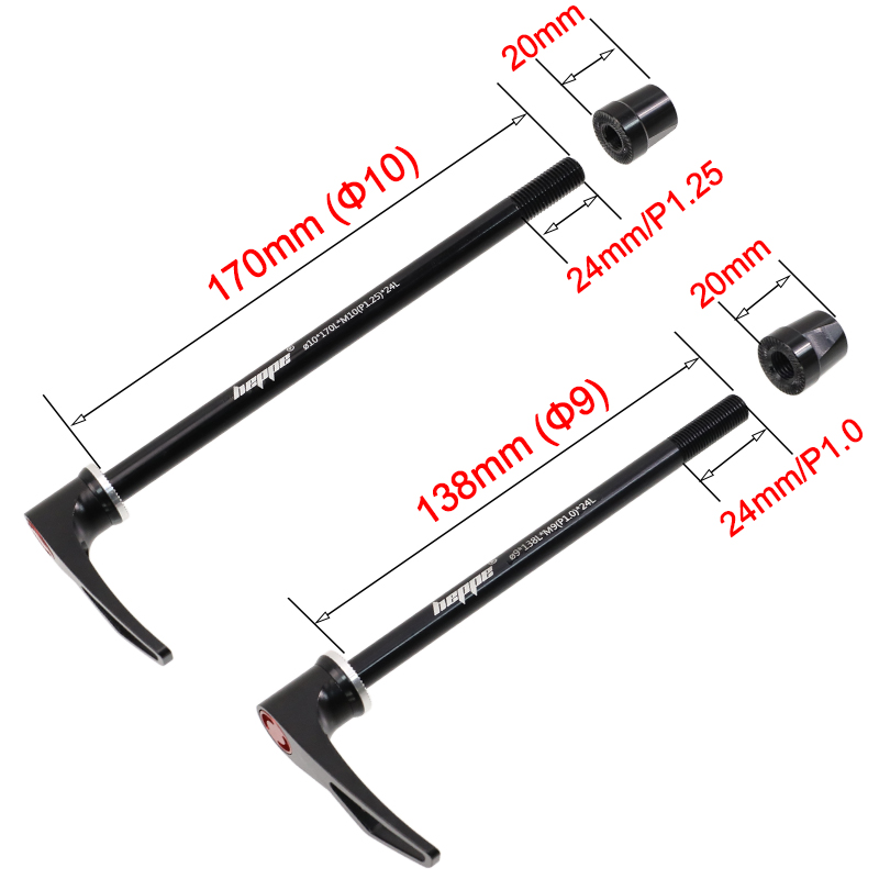 HEPPE Fahrrad Steckachse 9x100 – Quick Release Skewer Bewertung und Preis