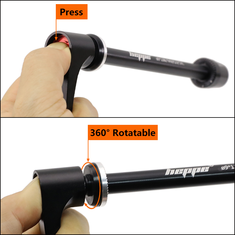 HEPPE Fahrrad Steckachse 9x100 – Quick Release Skewer Bewertung und Preis