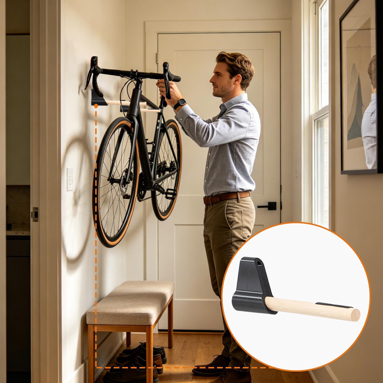 Fahrrad-Aufbewahrungshalterung – Cycling Gear Wall Hanger Bewertung und Preis
