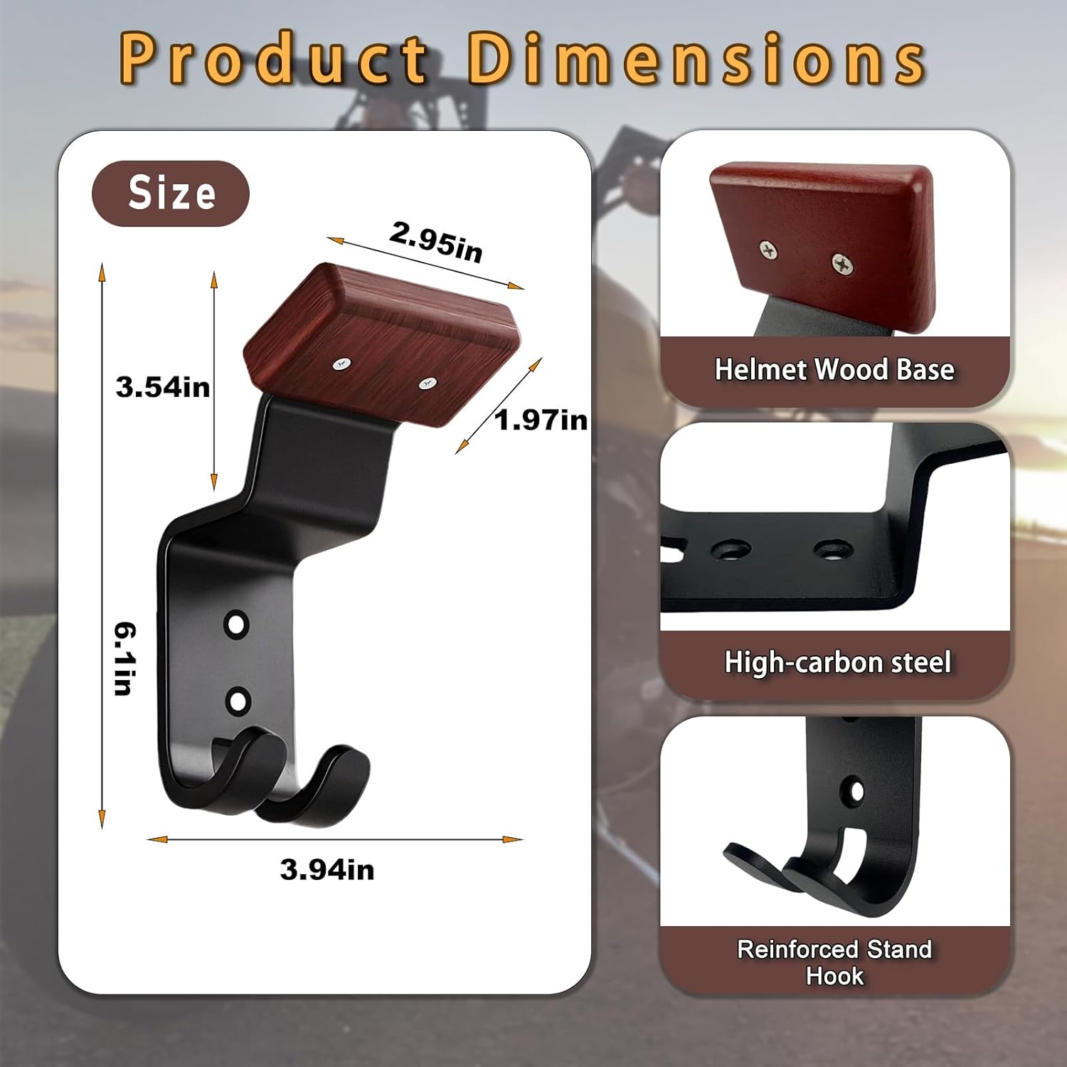 Motorradhelmhalter Wandmontage – Cycling Gear Wall Hanger Bewertung und Preis